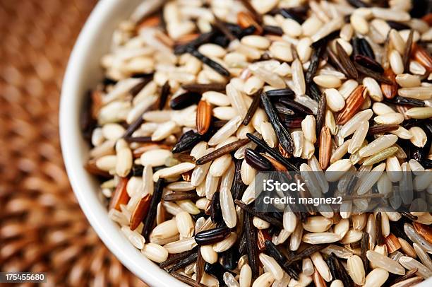 Schüssel Brown Rice Stockfoto und mehr Bilder von Ausgedörrt - Ausgedörrt, Chinesische Kultur, Chinesische Küche