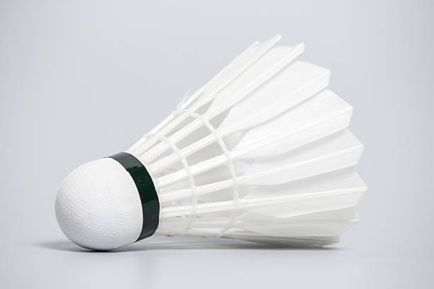 Shuttlecock stock photo