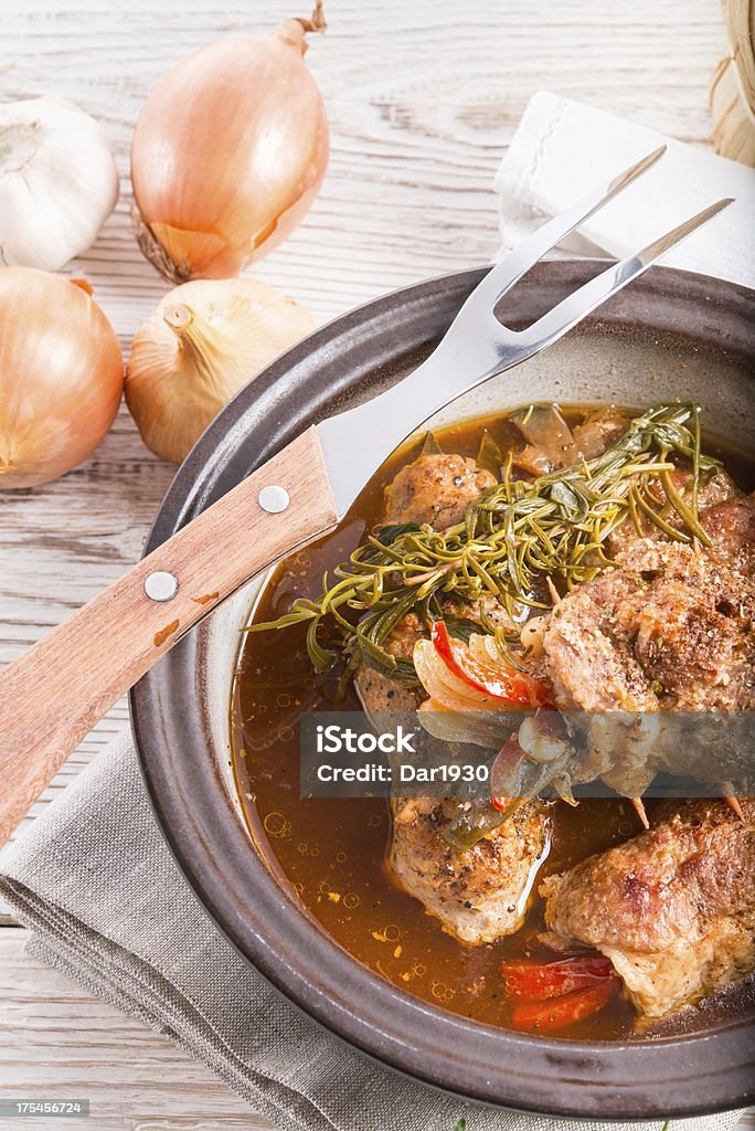 Carne beefs oliva - Foto stock royalty-free di Rouladen