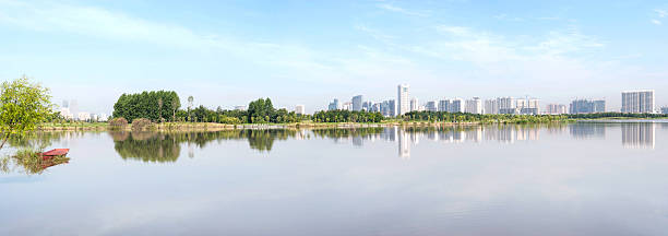 istock Sun Island west beach wetland park 175457334