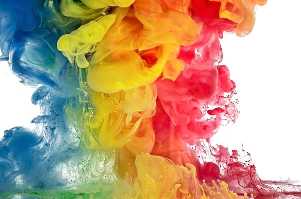 istock Liquids are mixed in motion 175460633