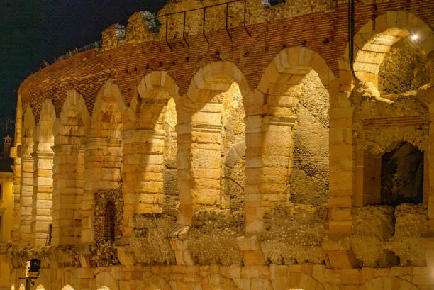 istock night landscape of the amphitheater 1754608384