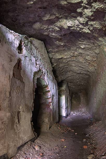 istock Tunnel in an old fortress 175460952