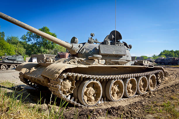 istock Tank in the battlefield 175462621