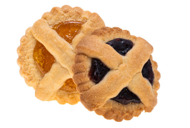 istock Italian cookies with jam isolated 1754628016