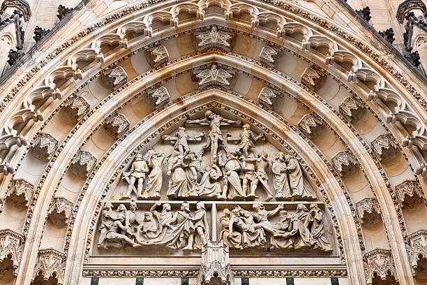 istock details of St. Vitus cathedral, Prague 175463064