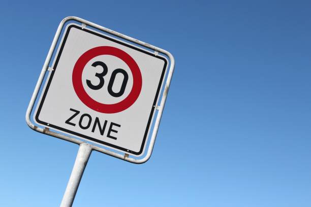 istock German road sign: start of a 30 km/h zone 1754635978