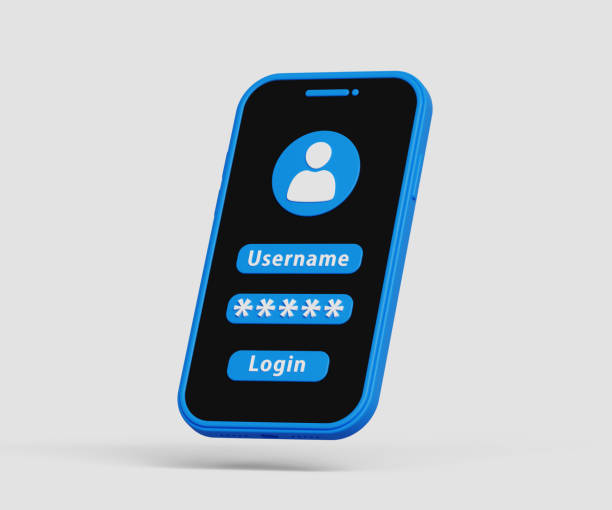 istock 3D account log in concept. User authorization, login authentication page, sign up concept. Smartphone with user login page. 3d illustration 1754638356