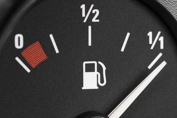 istock fuel gauge in car dashboard - full 1754649812
