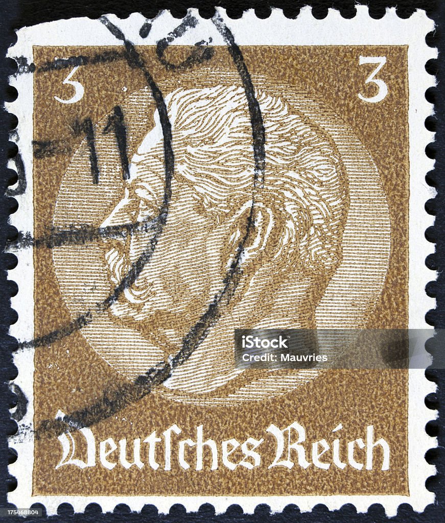ビンテージ郵便切手ドイツ - 1932年のロイヤリティフリーストックフォト