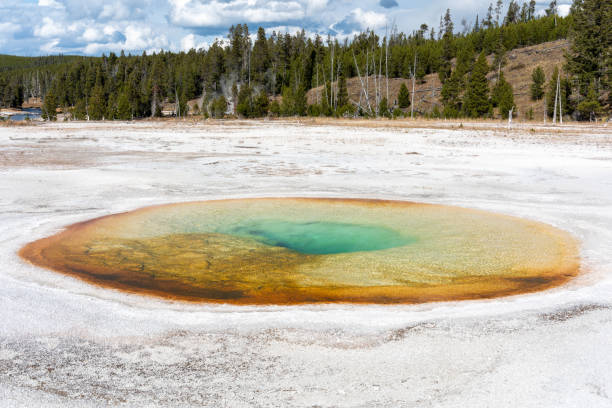 istock Chromatic pool at Yellowstone National Park 1754691762