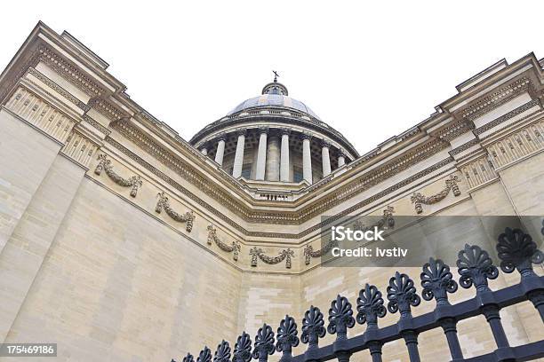 Cúpula De Panteão De Paris - Fotografias de stock e mais imagens de Ao Ar Livre - Ao Ar Livre, Arquitetura, Capitais internacionais