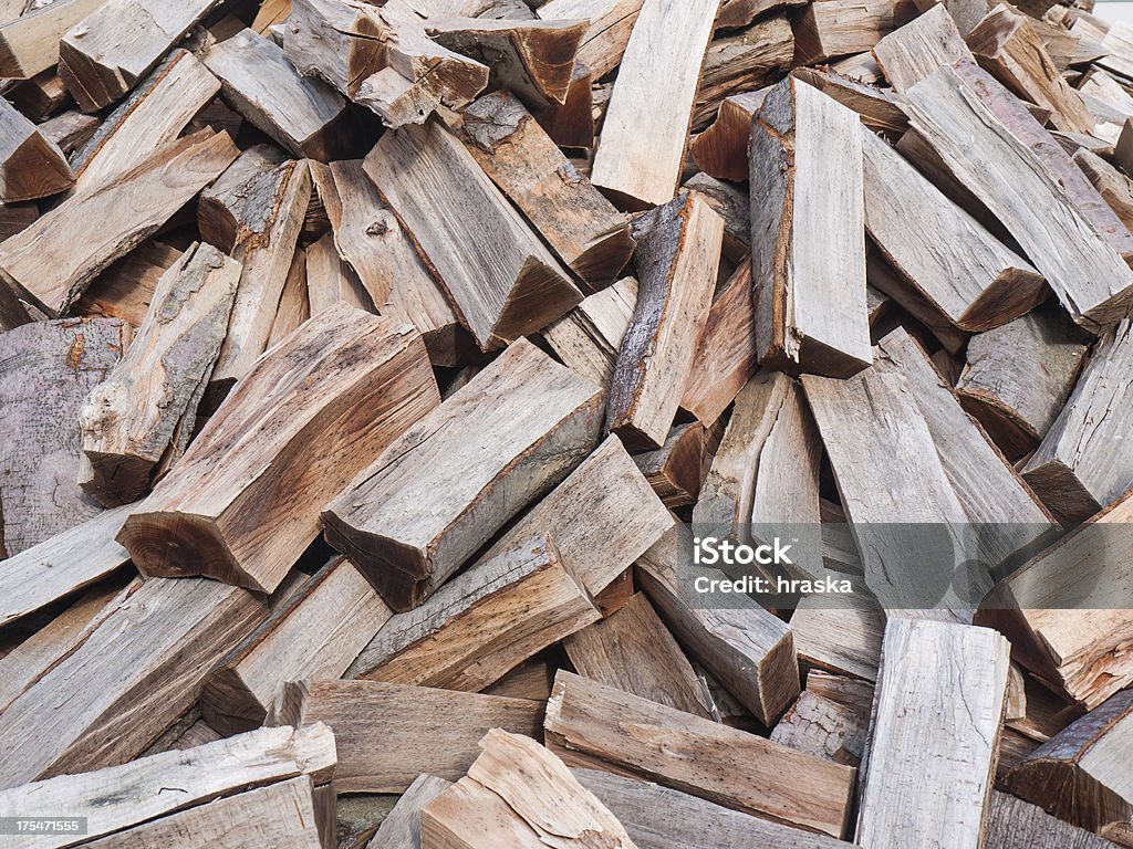 Pezzi di legno - Foto stock royalty-free di Albero