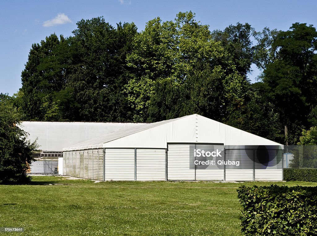 Große Zelt im öffentlichen place - Lizenzfrei Lagerhalle Stock-Foto
