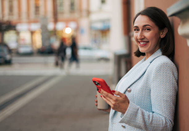 istock Young business woman on a break 1754736934