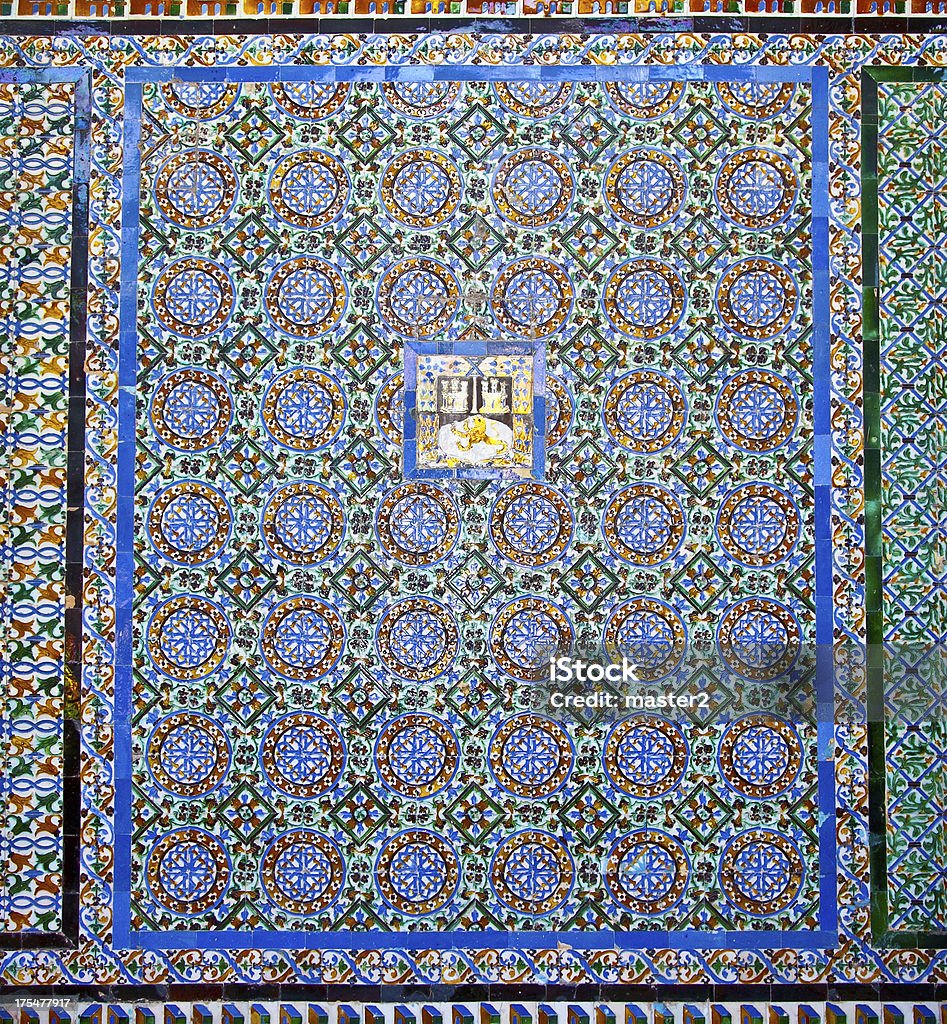 Parede de Azulejo do Terraço capital, Espanha - Royalty-free Andaluzia Foto de stock