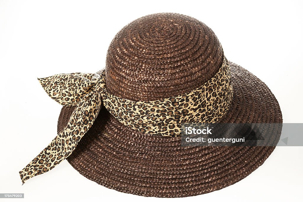 Модные Соломенная шляпа - Стоковые фото Без людей роялти-фри