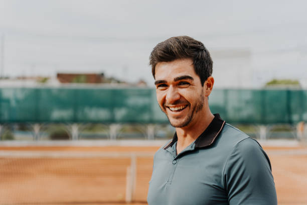 istock Portrait of a smiling tennis instructor 1754798615