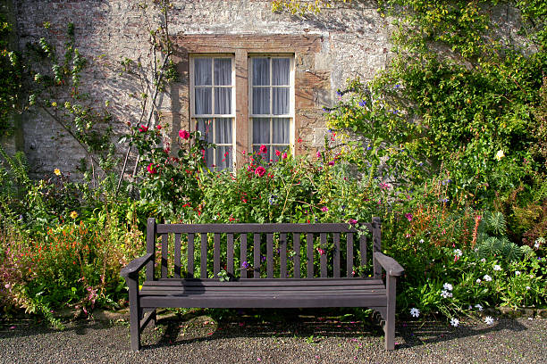 istock Cottage Garden, Scotland 175479875