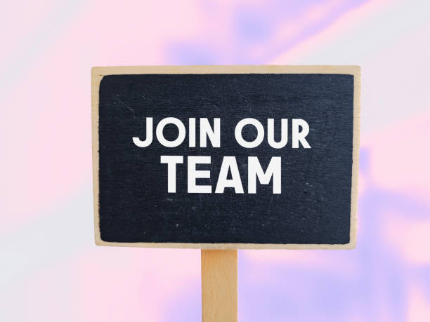istock Join our team written on chalk board - business concept 1754803552