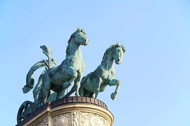 istock Heroes' square detail. Budapest. 175481570