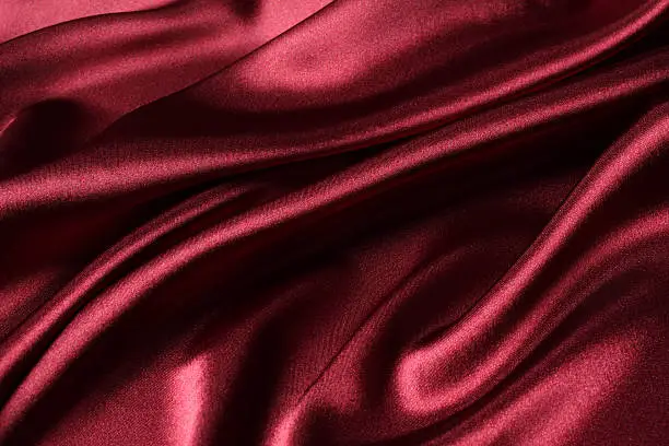 Photo of Maroon Silk Texture