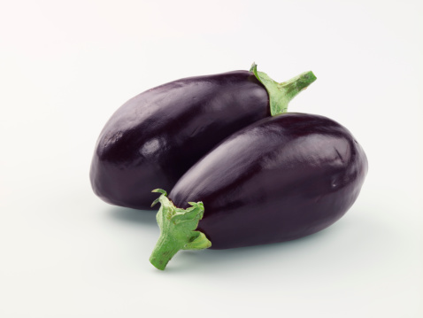 Fresh Organic Eggplants