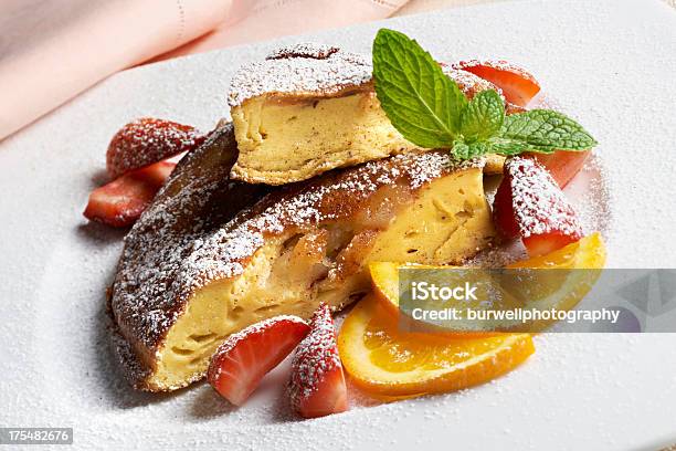 Baked Apple Frittata Stock Photo - Download Image Now - Omelet, Orange - Fruit, Apple - Fruit