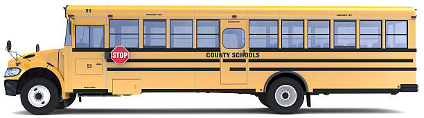 School bus stock photo