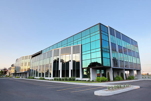 istock Modern Glass Building Exterior 175483273