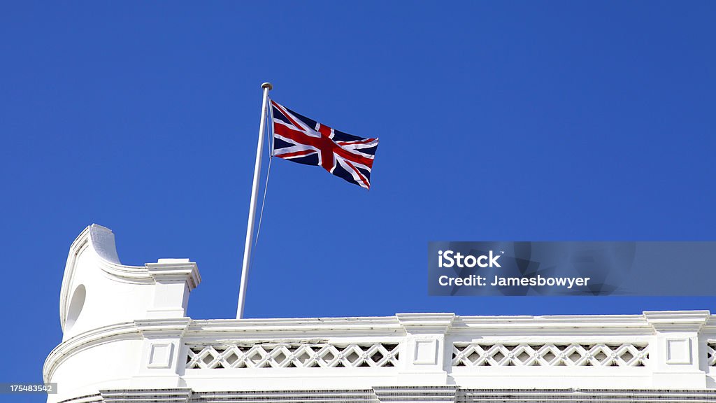 Union Jack - Lizenzfrei Blau Stock-Foto