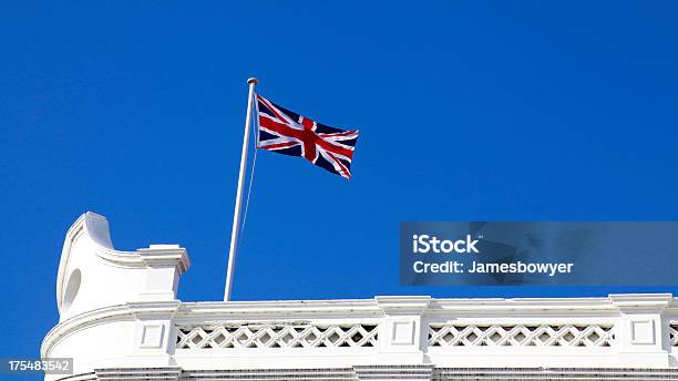 Union Jack Stockfoto und mehr Bilder von Blau - Blau, Blick nach oben, Britische Flagge