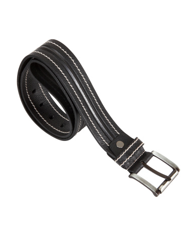 Leather Belt (Isolated With Clipping Path Over White Background)Please see some similar pictures from my portfolio: