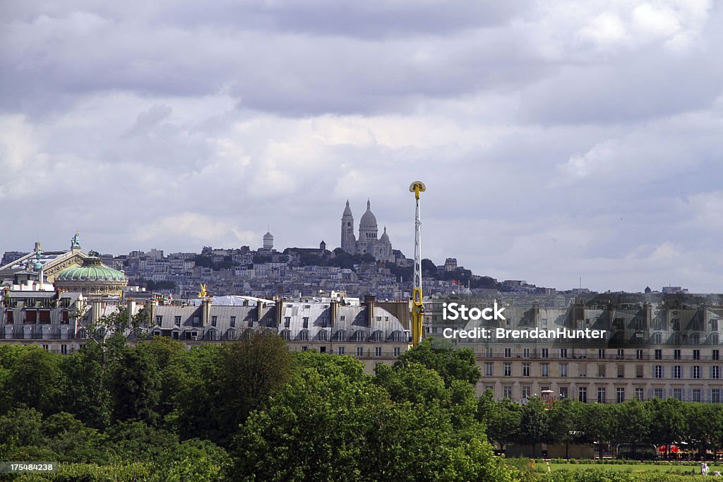 Funfair e Paris - Foto de stock de Paris royalty-free