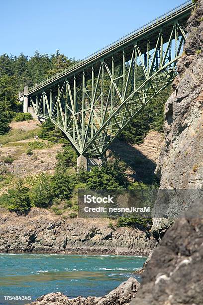 Deception Проходят Мост — стоковые фотографии и другие картинки Deception Pass - Deception Pass, Deception Pass State Park, Без людей