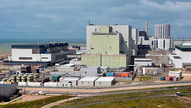 Dungeness Power station on the Kent coast is actually two power stations on the same site. Dungeness A is now being decommissioned while Dungeness B is still in operation .