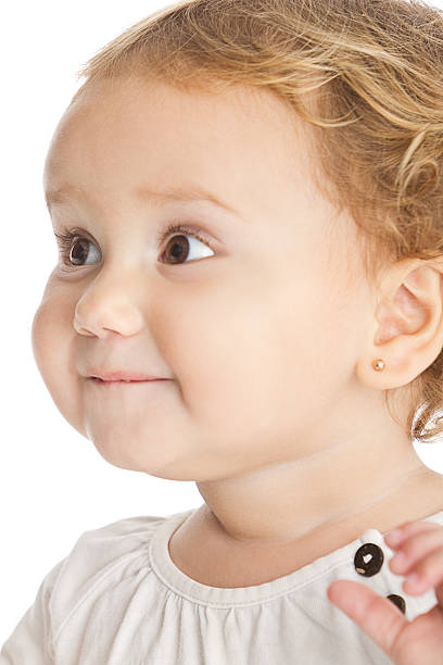 istock Adorable expressive little girl 175484663