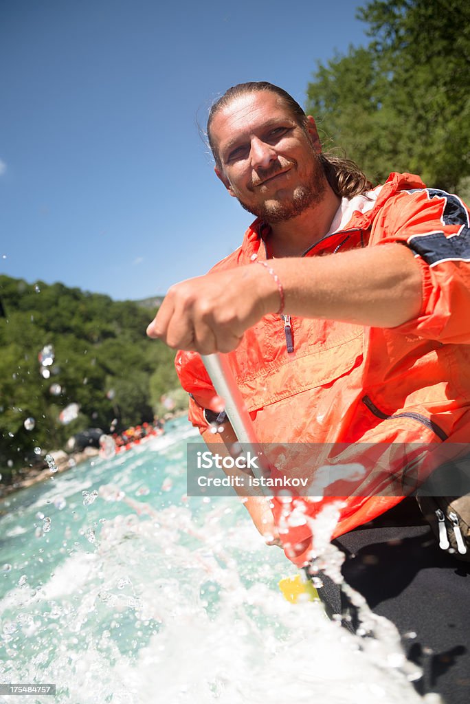 Capitão Whitewater rafting - Royalty-free Ao Ar Livre Foto de stock