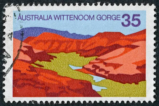 Photo of Wittenoom Gorge Stamp