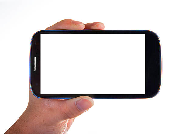 istock Hand holding Smartphones with Blank Screen 175486522