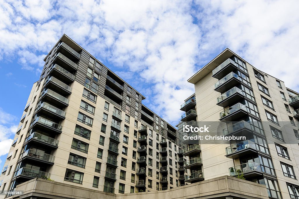 Appartements modernes - Photo de Angleterre libre de droits