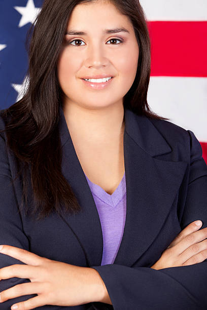 istock Young Hispanic Woman Portrait 175487396
