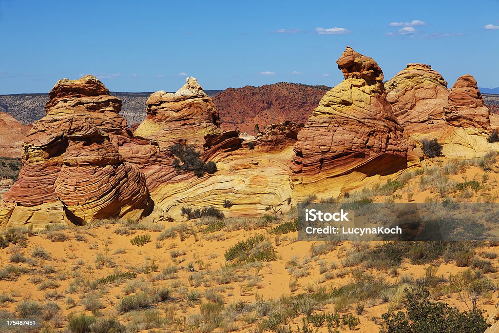 Desert-Landschaft - Lizenzfrei Wüstengebiet Painted Desert Stock-Foto