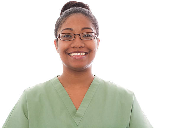 istock Beautiful friendly nurse, making patient's life easier. 175487926