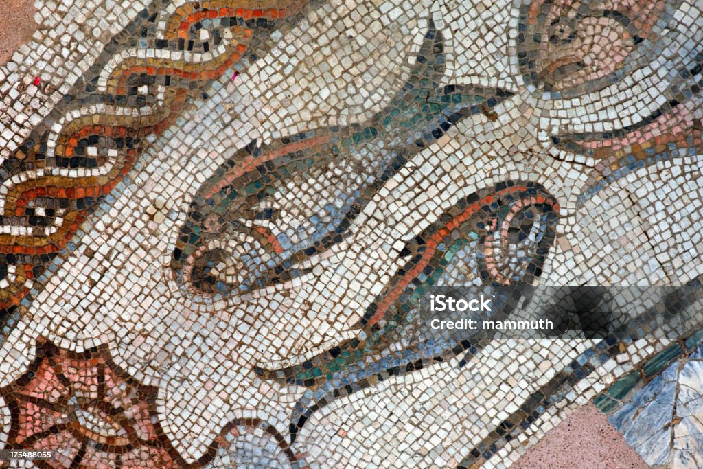 Pisces (de Água do Zodíaco - Ilustração de Roma Antiga royalty-free
