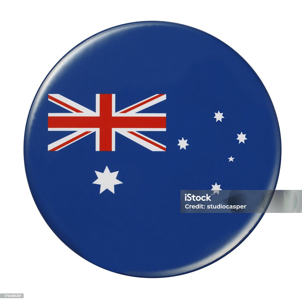 Badge -Australia フラグ - 20カ国グループのロイヤリティフリーストックイラストレーション