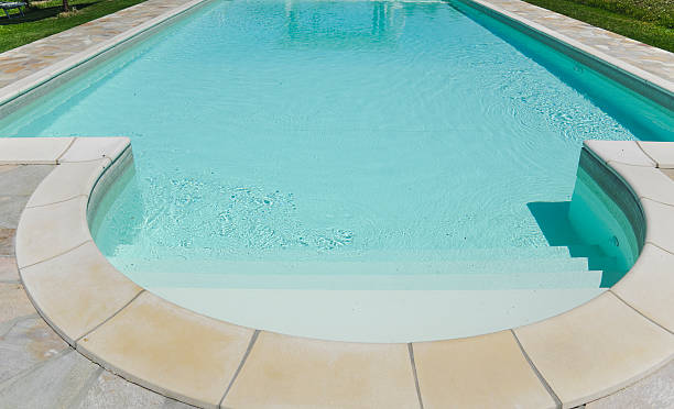 istock Swimming pool in the country 175489066