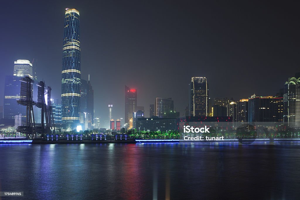 Guangzhou Cityscape, China China Architectural Feature Stock Photo