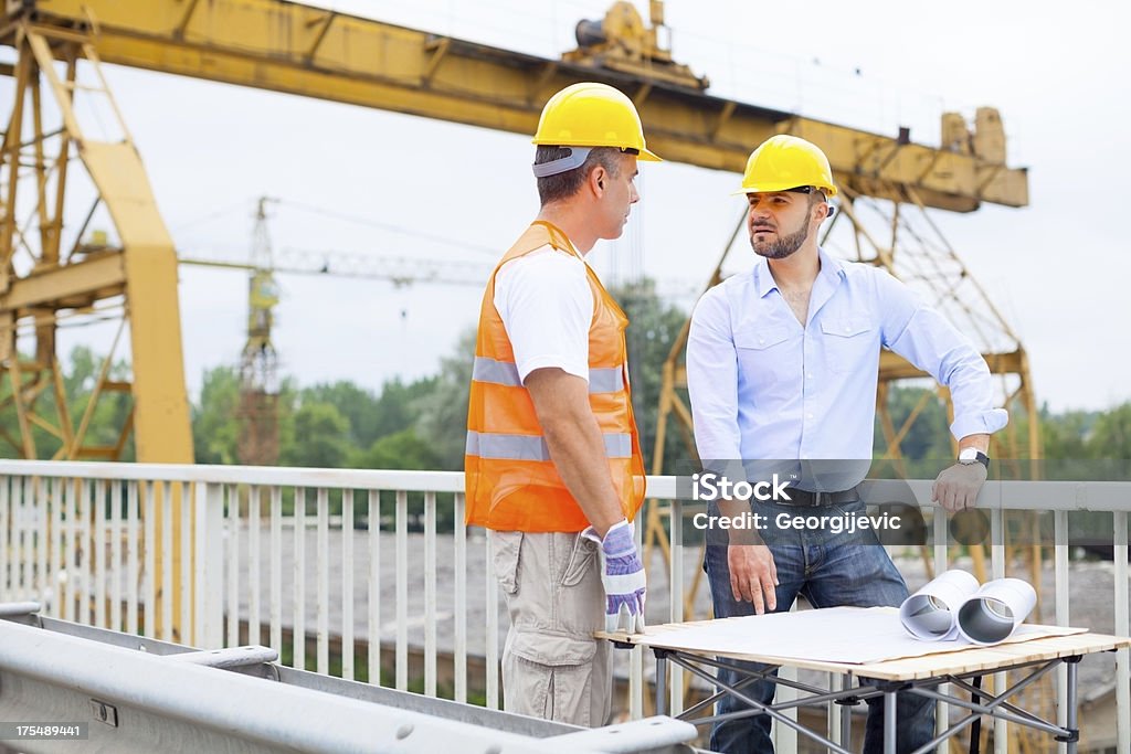 Construction Arbeiter - Lizenzfrei Arbeiten Stock-Foto