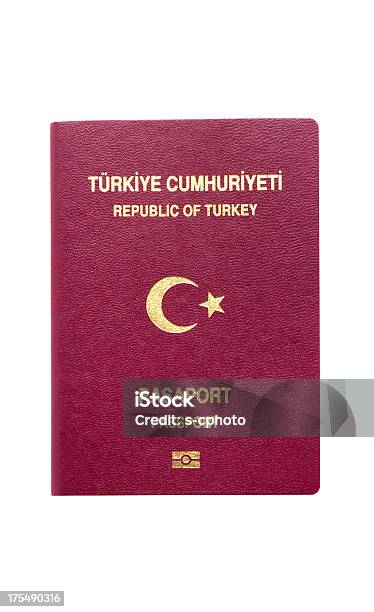 Photo libre de droit de Turque Passport Tracé De Détourage banque d'images et plus d'images libres de droit de Passeport - Passeport, Turquie, Culture turque